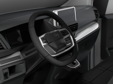 Opel Zafira Life E L3 BusinessVIP HQInterior 2025 Modelo 3D