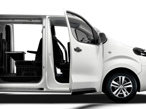 Peugeot eTraveller L3 BusinessVIP HQInterior 2025 3D Model