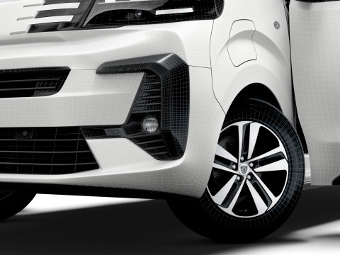 Peugeot eTraveller L3 BusinessVIP HQInterior 2025 3D 模型