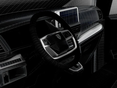 Peugeot eTraveller L3 BusinessVIP HQInterior 2025 3D Model