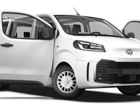 Toyota ProACE Verso E L3 BusinessVIP HQInt&eacute;rieur 2025 Modèle 3D