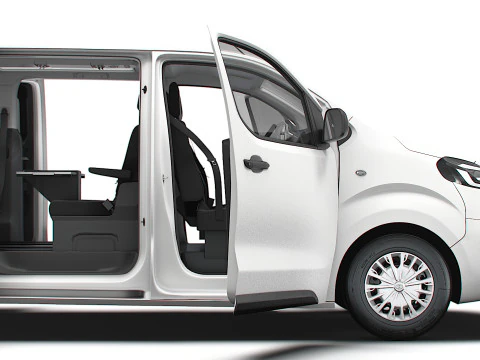 Toyota ProACE Verso E L3 BusinessVIP HQWnętrze 2025 Model 3D