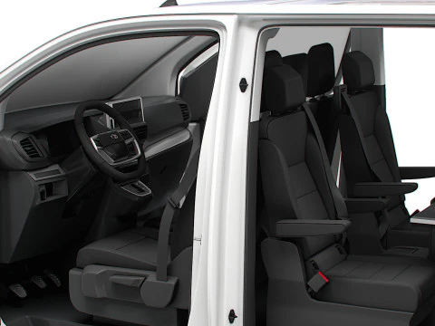 Toyota ProACE Verso E L3 BusinessVIP HQWnętrze 2025 Model 3D