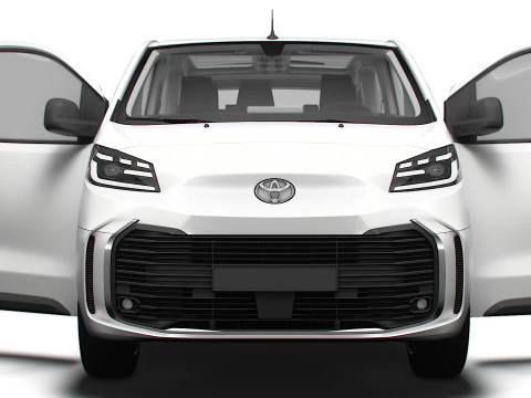 Toyota ProACE Verso E L3 BusinessVIP HQWnętrze 2025 Model 3D