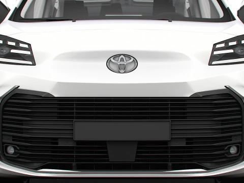 Toyota ProACE Verso E L3 BusinessVIP HQWnętrze 2025 Model 3D