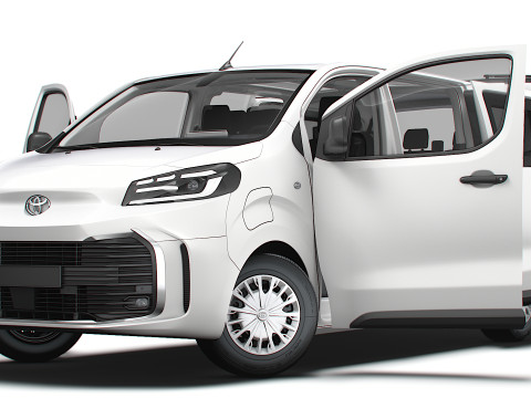 Toyota ProACE Verso E L3 BusinessVIP HQInterior 2025 3D-Modell