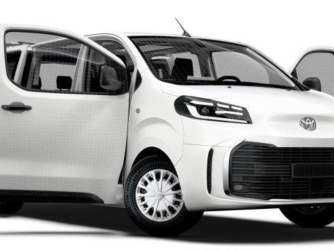 Toyota ProACE Verso E L3 BusinessVIP HQInterior 2025 3D-Modell