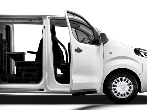Toyota ProACE Verso E L3 BusinessVIP HQInterior 2025 3D-Modell
