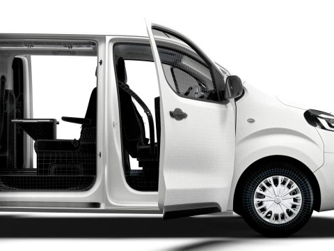 Toyota ProACE Verso E L3 BusinessVIP HQWnętrze 2025 Model 3D