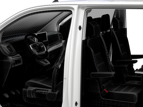 Toyota ProACE Verso E L3 BusinessVIP HQInterior 2025 3D-Modell