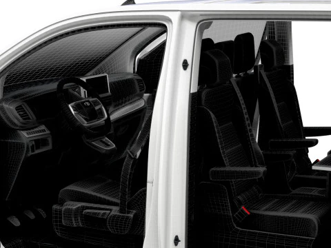 Toyota ProACE Verso E L3 BusinessVIP HQWnętrze 2025 Model 3D