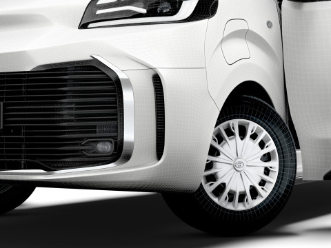 Toyota ProACE Verso E L3 BusinessVIP HQInterior 2025 3D-Modell