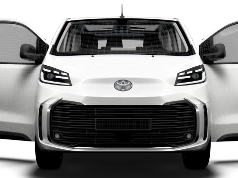 Toyota ProACE Verso E L3 BusinessVIP HQWnętrze 2025 Model 3D