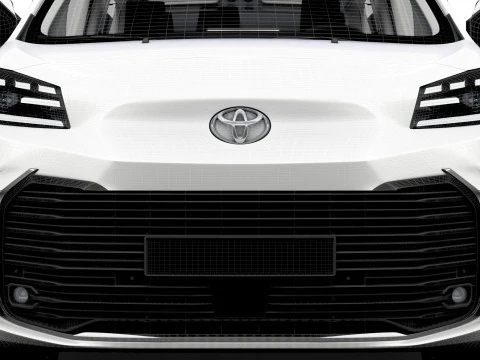 Toyota ProACE Verso E L3 BusinessVIP HQWnętrze 2025 Model 3D