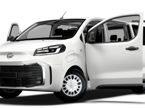 Toyota ProACE Verso E L3 BusinessVIP HQInterior 2025 3D-Modell