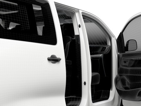 Toyota ProACE Verso E L3 BusinessVIP HQInterior 2025 3D-Modell