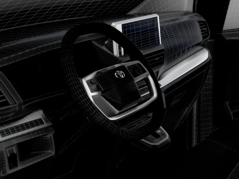 Toyota ProACE Verso E L3 BusinessVIP HQInterior 2025 3D-Modell