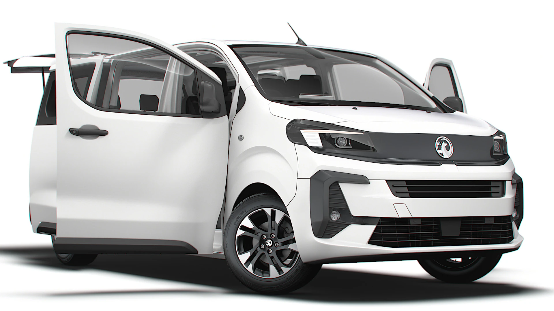 Vauxhall Zafira Life E L3 BusinessVIP HQИнтерьер 2025 3D Модель .c4d .max .obj .3ds .fbx .stl .blend 