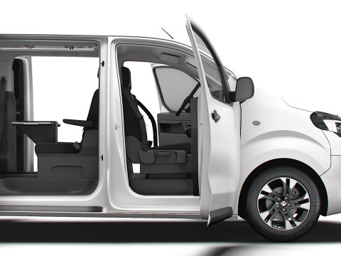 Vauxhall Zafira Life E L3 BusinessVIP HQInterior 2025 Modelo 3D