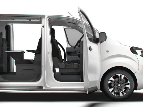 Vauxhall Zafira Life E L3 BusinessVIP HQИнтерьер 2025 3D Модель