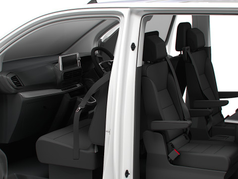 Vauxhall Zafira Life E L3 BusinessVIP HQInterior 2025 Modelo 3D