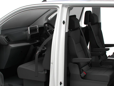 Vauxhall Zafira Life E L3 BusinessVIP HQИнтерьер 2025 3D Модель