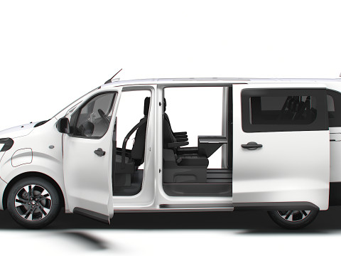 Vauxhall Zafira Life E L3 BusinessVIP HQInterior 2025 Modelo 3D