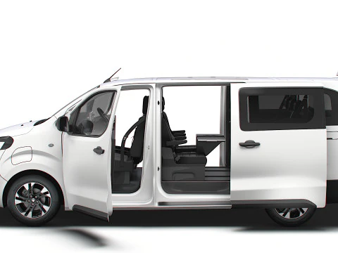 Vauxhall Zafira Life E L3 BusinessVIP HQИнтерьер 2025 3D Модель