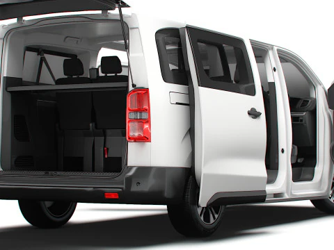 Vauxhall Zafira Life E L3 BusinessVIP HQИнтерьер 2025 3D Модель