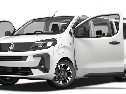 Vauxhall Zafira Life E L3 BusinessVIP HQInterior 2025 Modelo 3D