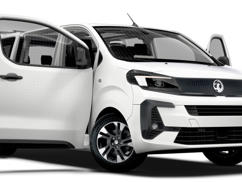 Vauxhall Zafira Life E L3 BusinessVIP HQInterior 2025 Modelo 3D