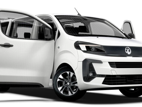 Vauxhall Zafira Life E L3 BusinessVIP HQИнтерьер 2025 3D Модель