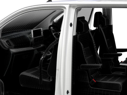 Vauxhall Zafira Life E L3 BusinessVIP HQИнтерьер 2025 3D Модель