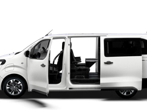Vauxhall Zafira Life E L3 BusinessVIP HQИнтерьер 2025 3D Модель