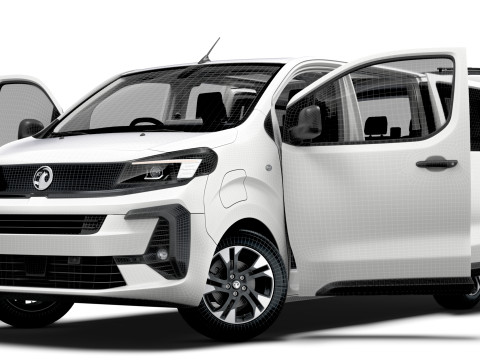 Vauxhall Zafira Life E L3 BusinessVIP HQInterior 2025 Modelo 3D