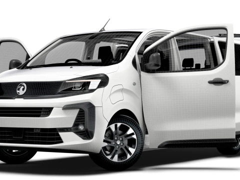 Vauxhall Zafira Life E L3 BusinessVIP HQИнтерьер 2025 3D Модель