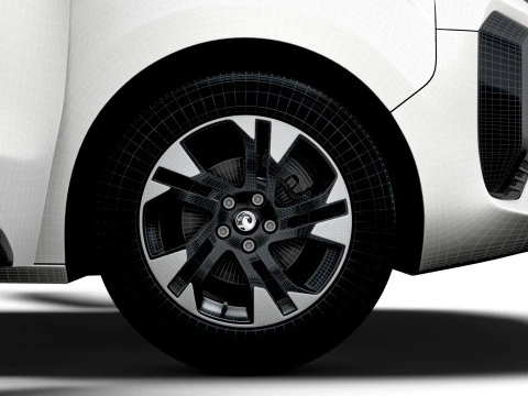 Vauxhall Zafira Life E L3 BusinessVIP HQИнтерьер 2025 3D Модель
