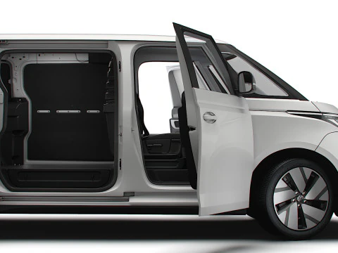 VW ID Buzz Cargo LWB GTX HQInterior 2024 3D Model