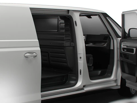 VW ID Buzz Cargo LWB GTX HQInterior 2024 3D Model