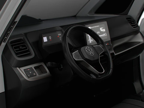 VW ID Buzz Cargo LWB GTX HQInterior 2024 3D Model