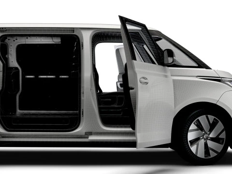 VW ID Buzz Cargo LWB GTX HQInterior 2024 3D Model