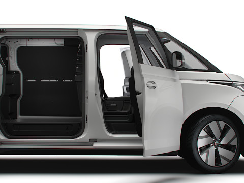 VW ID Buzz Cargo LWB GTX Valve HQInterior 2024 Modello 3D