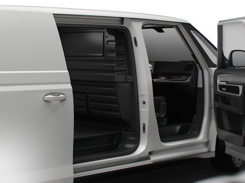 VW ID Buzz Cargo LWB GTX Valve HQInterior 2024 Modello 3D