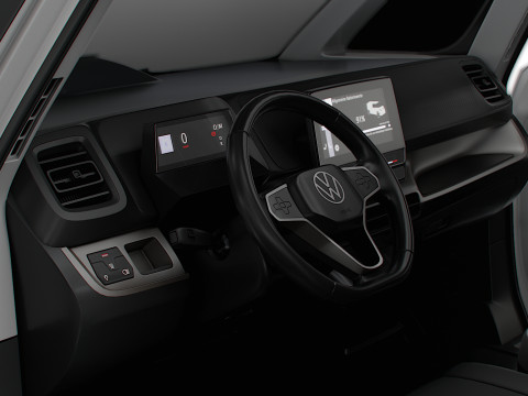 VW ID Buzz Cargo LWB GTX Valve HQInterior 2024 Modello 3D