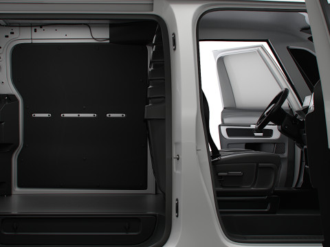 VW ID Buzz Cargo LWB GTX Valve HQInterior 2024 Modello 3D