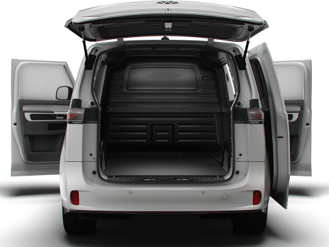 VW ID Buzz Cargo LWB GTX Valve HQInterior 2024 Modello 3D
