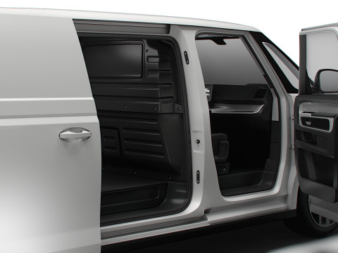 VW ID Buzz Cargo LWB HQInterior 2024 3D Модель