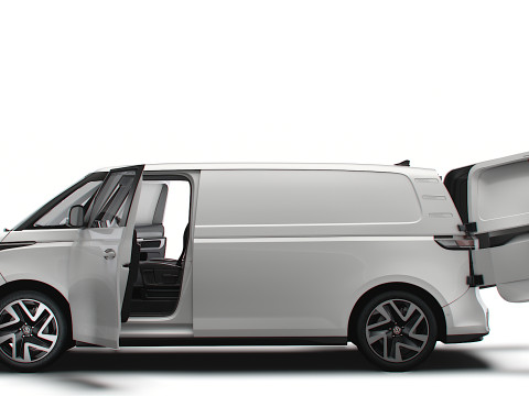 VW ID Buzz Cargo LWB HQInterior 2024 3D Модель