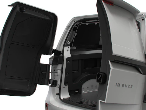 VW ID Buzz Cargo LWB HQInterior 2024 3D Model