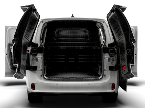 VW ID Buzz Cargo LWB HQInterior 2024 3D Модель